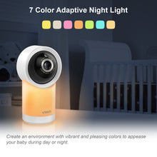 VTech 7" High Definition Remote Access 1080p Pan & Tilt Baby Video Monitor, RM7866HD, White