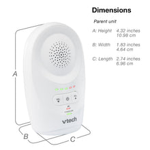 VTech DM1111, Enhanced Range Digital Audio Baby Monitor, 1 Parent Unit, White