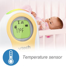 VTech DM1215 Enhanced Range Digital Audio Monitor with Dual Unit Rechargable Battery & Night Light