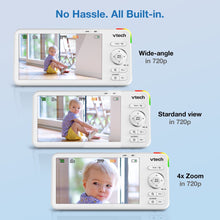 VTech RM5866HD Smart WiFi Pan & Tilt Baby Monitor with 1080p HD Video, Smartphone Access & Night Light