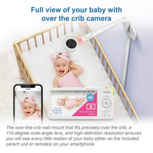 VTech RM5887HD Smart WiFi Baby Monitor with HD Display, Remote Pan & Tilt and Mobile App