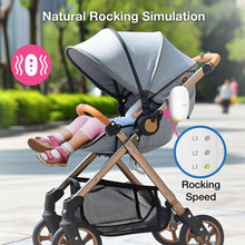 VTech V-Hush Rocker Sound and Motion Stroller Soother for gentle rocking motions with night light. The VTech BC8611 in white for your infant and toddlers soothing comfort.