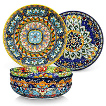Vancasso-6-Piece-Porcelain-Dinnerware-Sets-Porcelain-Dinner-Sets-4-Plates-Bowls-Sets-Embossed-De_4223_1_3e4ce010-15f3-47b6-a794-6a634f3c78b1 - USA Mega Market