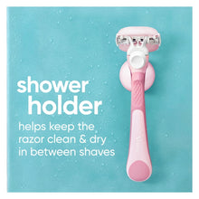 Venus ComfortGlide White Tea Manual Razor for Women, Handle, 3 Blades & 2 Refills, Pink