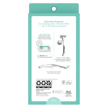 Venus Deluxe Smooth Sensitive Razor for Women, 5 blades, Manual Razor, Handle + 2 Razor Blade Refills, Silver