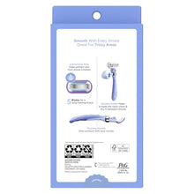 Venus Manual Razor, Deluxe Smooth Swirl for Women, 5 Blades, Handle + 2 Refills, Purple