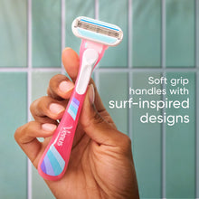 Venus Summer Surf Smooth Disposable Razors, 3 Count