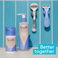 Venus for Pubic Hair & Skin, Intimate Razor for Women Razor Blade Refills, 4 Count