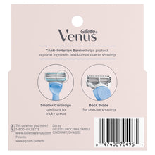 Venus for Pubic Hair & Skin, Intimate Razor for Women Razor Blade Refills, 4 Count