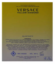 Versace Diamante Amarillo Eau de Toilette, 3.0 fl