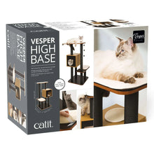 VesperHighBase47-8inchCatTree-3Levelsand1Condo-Black-_4 - USA Mega Market