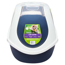 Vibrant-Life-Mega-Smart-Cat-Cove-Enclosed-Cat-Litterbox-Navy-White-86d86f7e-375d-40a2-8427-a4885_1238_1 - USA Mega Market