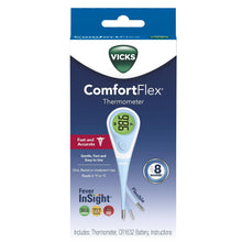 Vicks Comfort Flex Fever In-Sight Digital Thermometer for Adults & Baby Thermometer for Infants, All Ages, V966US
