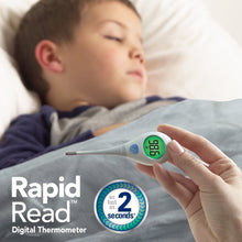 Vicks Rapid Read Digital Thermometer for Adults and All Ages, Oral, Rectal or Underarm Use, White, VDT972USV4