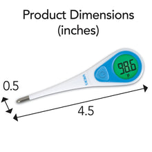Vicks Speed-Read Digital Thermometer, for Oral, Rectal, Underarm Use FSA & HSA Eligible , V912BBUSV5