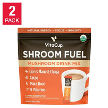 VitaCupShroomFuelMushroomBasedCoffeeAlternativePackets_2-pack_Total48Counts - USA Mega Market