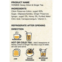 VonbeeHoneyCitron_GingerTea_4.4lb_2-pack2 - USA Mega Market