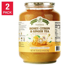 VonbeeHoneyCitron_GingerTea_4.4lb_2-pack - USA Mega Market