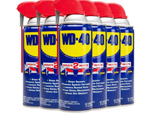 WD-40 Original Formula, Smart Straw Sprays 2 Ways,12 OZ [6-Pack]