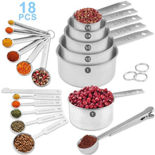 WEPSEN-18-Piece-Stainless-Steel-Measuring-Cups-Spoons-Set-6-Stainless-Steel-Measuring-Cups-11-Stainless-Steel-Measuring-Spoons-1-Measuring-Stick-Leve_ce969362-6c9a-430a-a331-3a354a399_2626359e-8498-44a6-99fd-3b9e038ff1c0 - USA Mega Market
