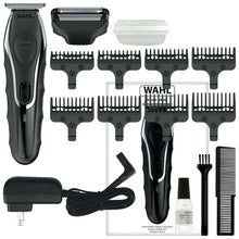 Wahl Commando Cordless Rechargeable Manscaper Wet/Dry Trimmer - Body Groomer for Men, Black 3024497