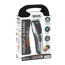 Wahl Lithium Ion All-in-One Beard Trimmer for Men - Black/ Silver Model 9888-600