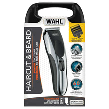 Wahl Lithium Ion All-in-One Beard Trimmer for Men - Black/ Silver Model 9888-600