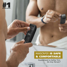 WahlManscaperRechargeableBodyGroomerforMen-Waterproof-LithiumIonBattery-1pc-Black-5618-1009-_2 - USA Mega Market