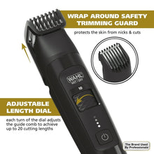 WahlManscaperRechargeableBodyGroomerforMen_Waterproof_LithiumIonBattery_1pc_Black-5618-1007 - USA Mega Market