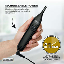 Wahl Manscaper Regulator, Rechargeable Ear, Nose, Brow Double Sided Men's Detail Trimmer, 9865-4701