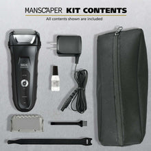 WahlManscaperShaver-LithiumIonRechargeable-WaterproofWetDryFlexHypoallergenicFoils-forMen-707410-_2 - USA Mega Market