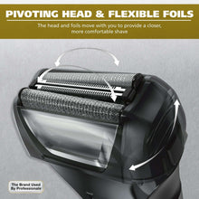 WahlManscaperShaver-LithiumIonRechargeable-WaterproofWetDryFlexHypoallergenicFoils-forMen-70745-_6 - USA Mega Market