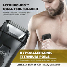 WahlManscaperShaver-LithiumIonRechargeable-WaterproofWetDryFlexHypoallergenicFoils-forMen-70748-_4 - USA Mega Market