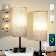 Walchoice-Table-Lamp-Set-2-Touch-Control-Desk-Reading-Lamp-USB-A-C-Charging-Ports-3-Way-Dimmable-Nightstand-Lamps-Bedroom-Living-Room-Round-Flaxen-Sh_c06edce2-30d0-4a4b-be6b-b68bbd31c - USA Mega Market