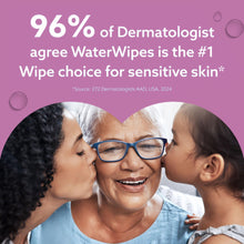 WaterWipes Sensitive Body & Intimate Wipes, 99.9% Water, Unscented & Hypoallergenic Hygiene Wet Wipes, Adult Care, 90 Wipes