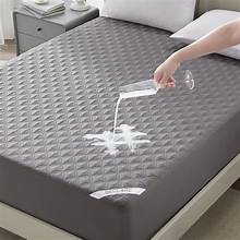 Waterproof Fitted Mattress Protector, Soft Plush Fleece, Breathable Deep Pocket Cover for Full-Size Bed (180 * 200cm)