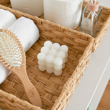 Juego de 3 cestas de almacenamiento de ratán sintético We Think Storage con asa