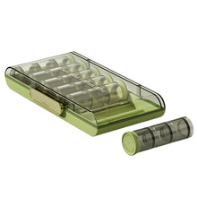 Weekly Pill Organizer, 21 Grids, Compact, Portable for Elderly Parents, Patients (Medium 21 Grids)