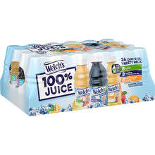 Welch's 100% Juice Drink, Variety Pack, 10 fl oz, 24-count