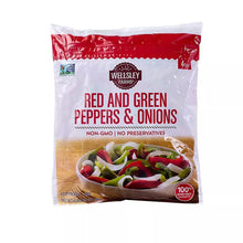 Wellsley Farms Frozen Red & Green Peppers and Onions, 4 ct./1 lb.