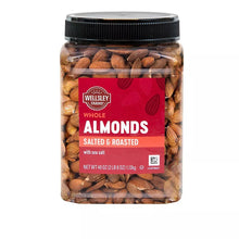 WellsleyFarmsOilRoasted_SeaSaltedAlmonds_40oz. - USA Mega Market