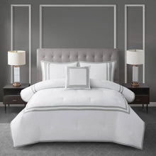 West Park Hotel Border 4-piece Comforter Set