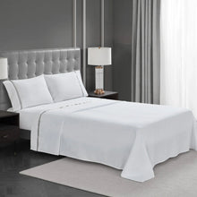 West Park Hotel Ribbon Hem 4-piece Sheet Set