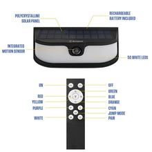 Westinghouse1200LumenSolarLEDMotionActivatedColorChangingWallLightswithRemote_2Pack2 - USA Mega Market