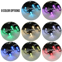 Westinghouse 36' Solar Powered LED Color Changing String Light Set, 15 Bulbs with Remote Control