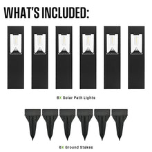 Westinghouse LED Solar Path Lights 30 Lumens, 6-Pack