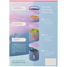 Set de almuerzo Whiskware Disney Combo Snack Pack, elige el color