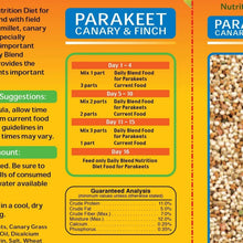 Wild Harvest Parakeet, Canary & Finch Daily Nutrition Blend, 5 lbs.