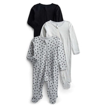 WonderNationOrganicCottonBabyUnisexZipFrontFootedSleepNPlayPajamas-3-Pack-SizesPreemie-6-9Months-_1_66126ced-e944-4cdb-9684-326a6682e74f - USA Mega Market