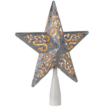 Wooden Star Christmas Tree Topper, 11", by Holiday Time